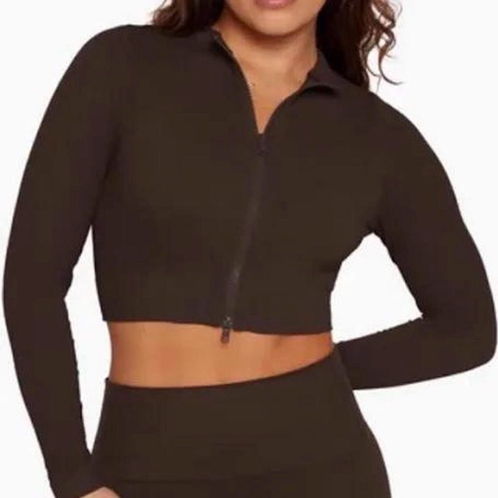 SET Active cropped jacket
